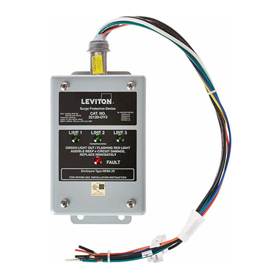 Leviton 32000 Serie Manual De Instalación