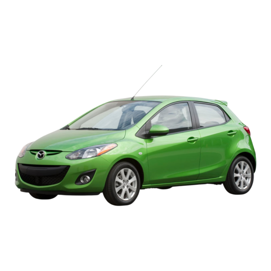 Mazda 2 2012 Manual De Instrucciones
