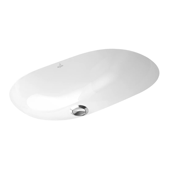 Villeroy & Boch O.NOVO 416250 Instrucciones De Montaje