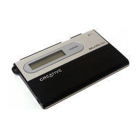 Creative MuVo Slim Manual De Instrucciones