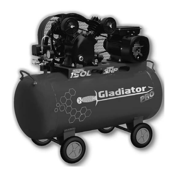 Gladiator PRO CE 815/220/M/50/3 Manual Del Usuario Y Garantía
