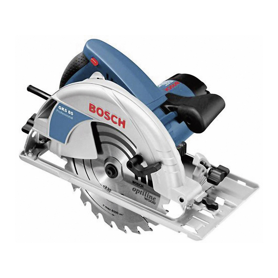 Bosch GKS Professional 85 Manual Original