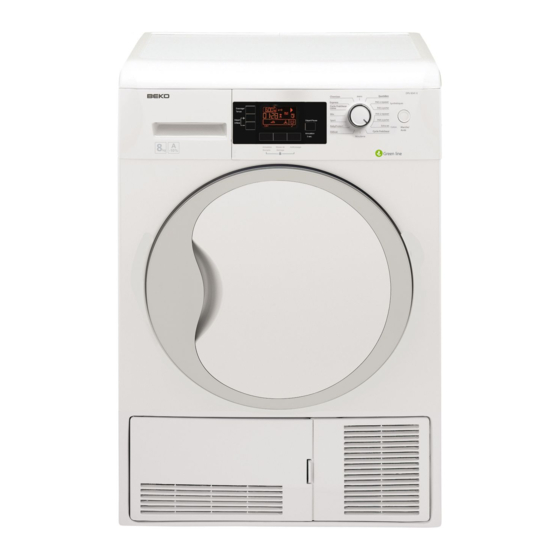 Beko DCU 8330 Manual Del Usuario