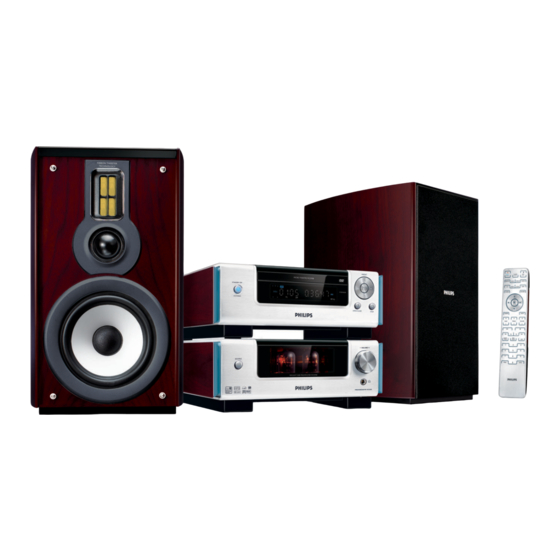 Philips MCD908 Manual Del Usuario