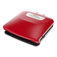 George Foreman RPGF3602RDC SERIE Manual De Uso Y Cuidado