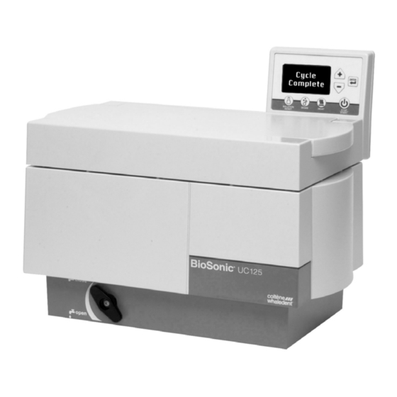 Coltene BioSonic UC125H Manuales