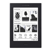 Energy Sistem Energy eReader Max Manual De Instrucciones