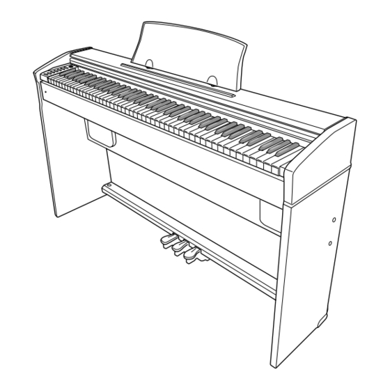 Casio Privia PX-700 Guia Del Usuario