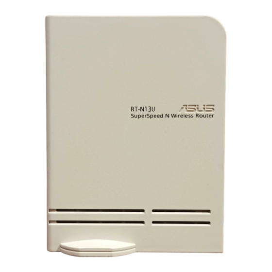 Asus RT-N13U Manual De Usuario