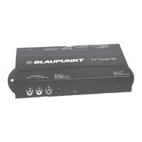 Blaupunkt TV Tuner 04 Instrucciones De Manejo