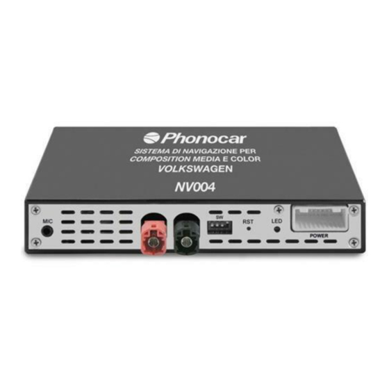 Phonocar NV004E Manuales