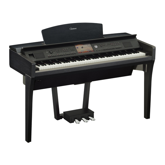 Yamaha Clavinova CVP-709 Manual De Instrucciones