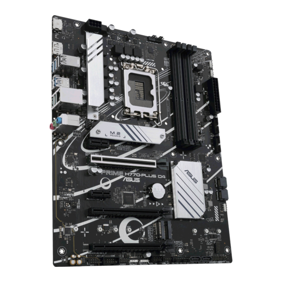 Asus PRIME H770-PLUS D4 Manual Del Usuario