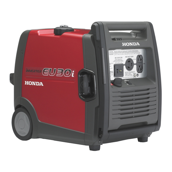 Honda EU30i Manual De Explicaciones