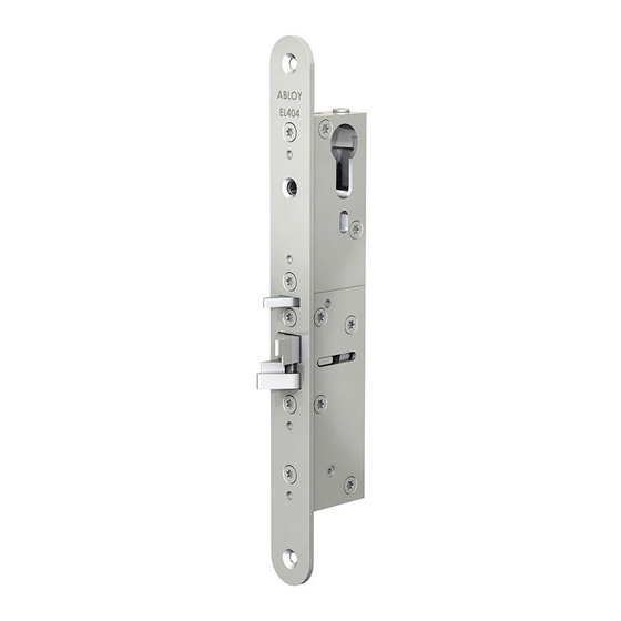 Assa Abloy Abloy EL404 Manual De Instrucciones