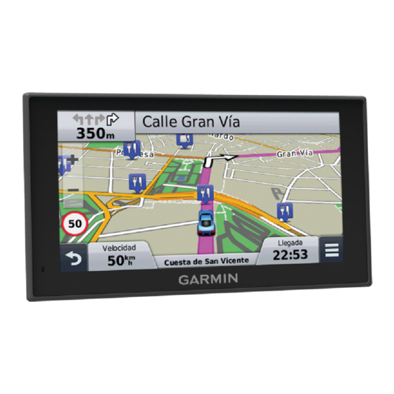 Garmin nuvi 2709 Manuales