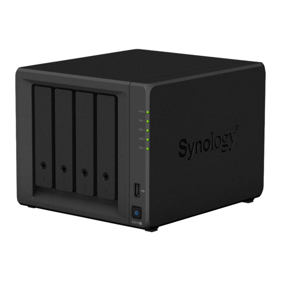 Synology DiskStation DS918+ Guía De Instalación Del Hardware