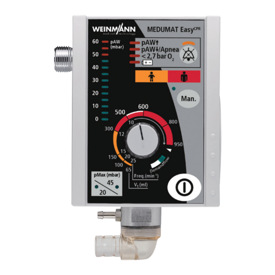 Weinmann MEDUMAT EasyCPR Manual Del Usuario