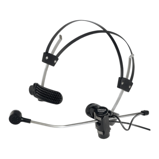 Shure SM10A Guia Del Usuario