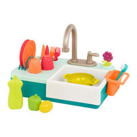 B.tOys Splash-n-Scrub Sink Guia De Inicio Rapido