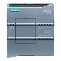 Siemens SIMATIC S7-1200 Manual De Producto