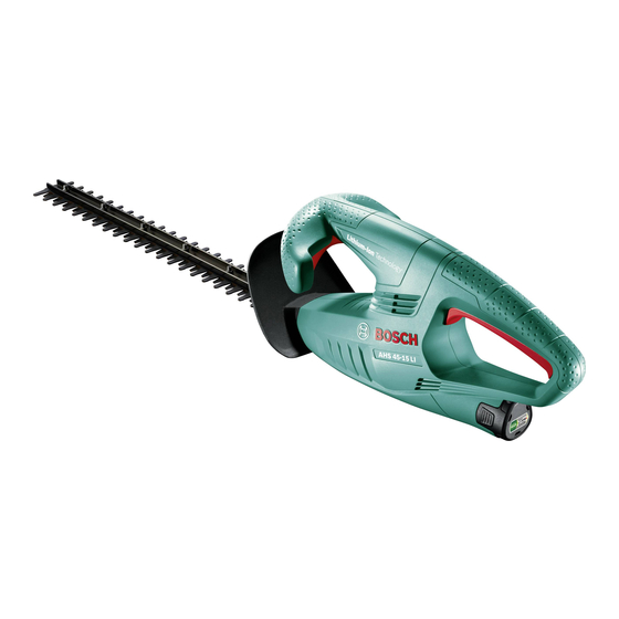 Bosch AHS 45-15 LI Manual Original