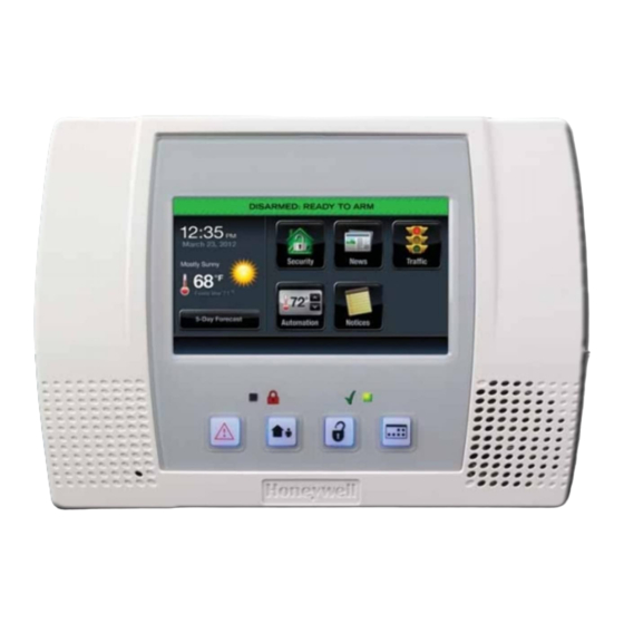 Honeywell LYNX TOUCH Guía Rápida