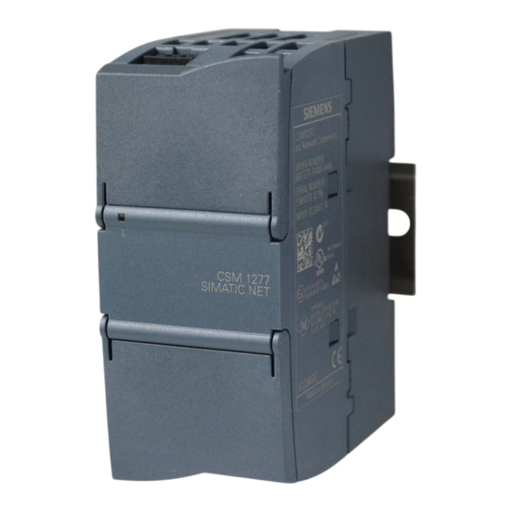 Siemens SIMATIC NET S7-1200 Instrucciones De Servicio