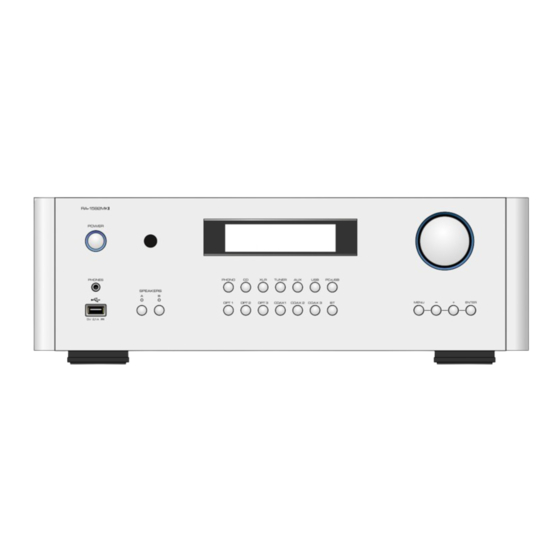 Rotel RA-1592MKII Manual De Instrucciones