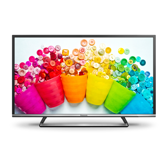 Panasonic VIERA TX-40CS520E Manual De Instrucciones