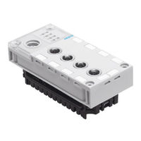 Festo CPX-CP-4-FB Manual De Instrucciones