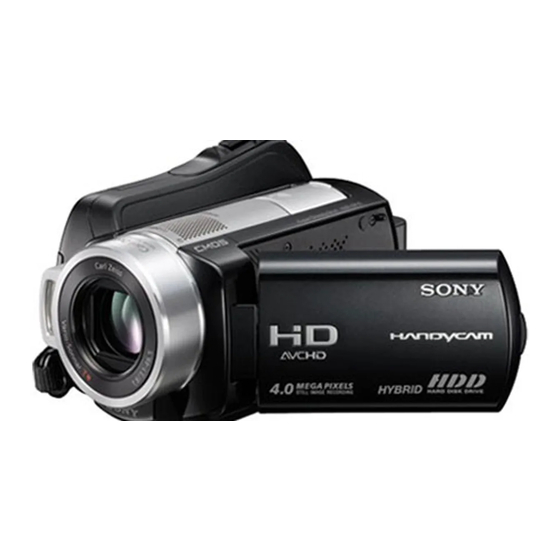 Sony Handycam HDR-SR10 Guia Practica