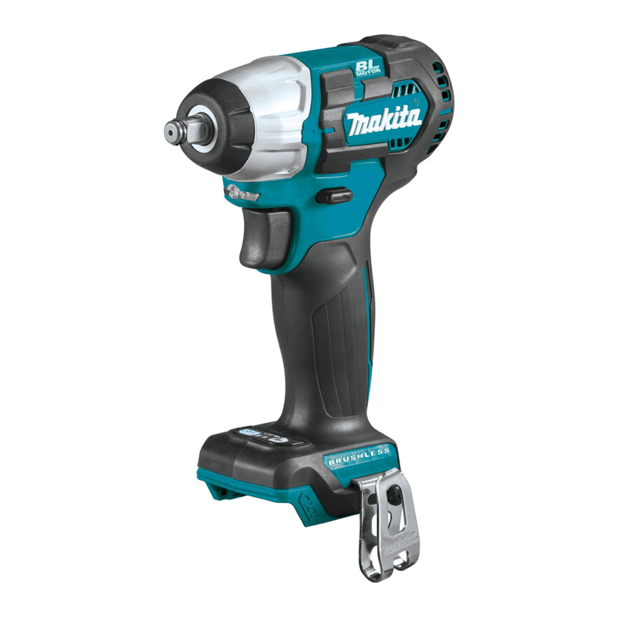 Makita TW161D Manual De Instrucciones