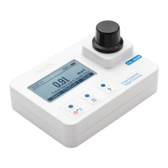 Hanna Instruments HI97711 Manual De Instrucciones