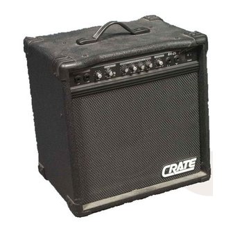 Crate BX-25 Manual Del Propietário