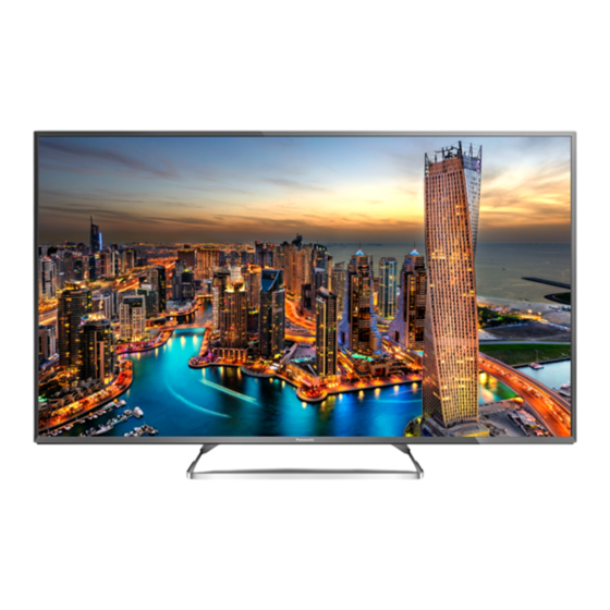 Panasonic VIERA TC-60CX800 Manual Del Usuario