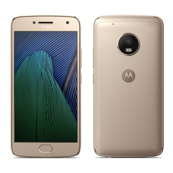 Motorola moto g5 PLUS Manual De Instrucciones