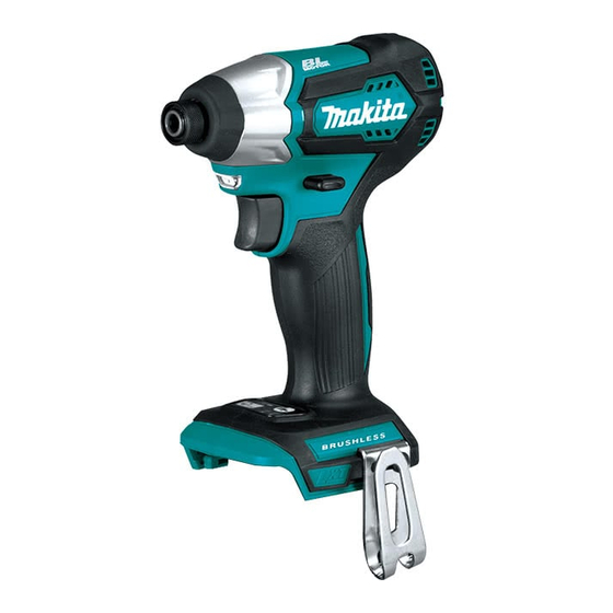 Makita DTD155 Manuales