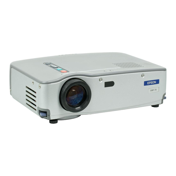Epson EMP-70 Manual De Instrucciones
