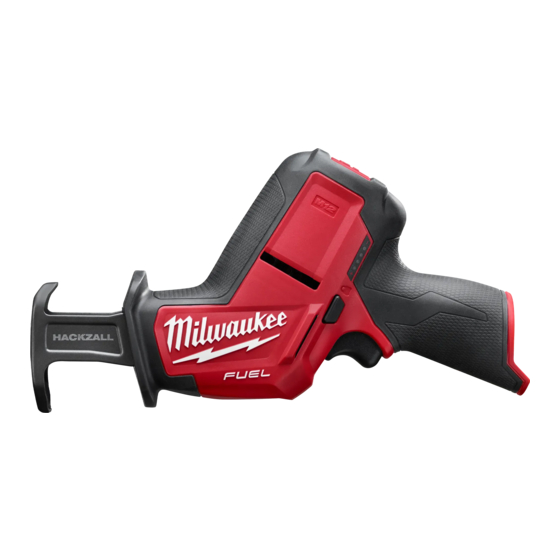 Milwaukee 2520-20 Manual Del Operador