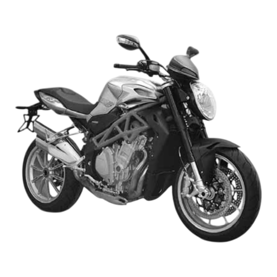 MV Agusta Brutale Serie Manual De Uso