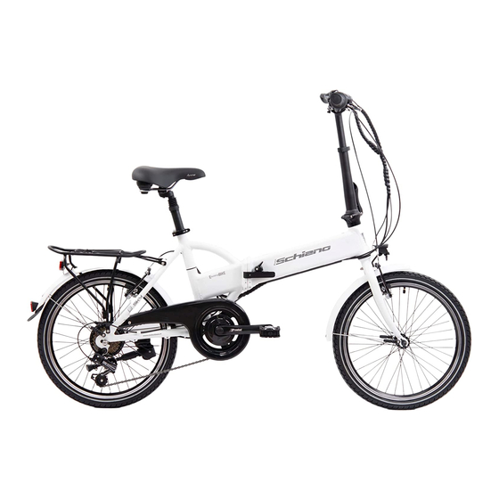 F.lli Schiano FAT FOLD BIKE E-BOSS Manual Del Usuario