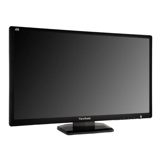 ViewSonic VX2703mh-LED Guia Del Usuario