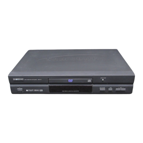 Samsung DVD-511 Manuales