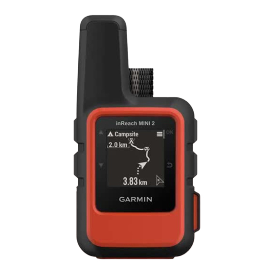 Garmin INREACH MINI 2 Manual Del Usuario