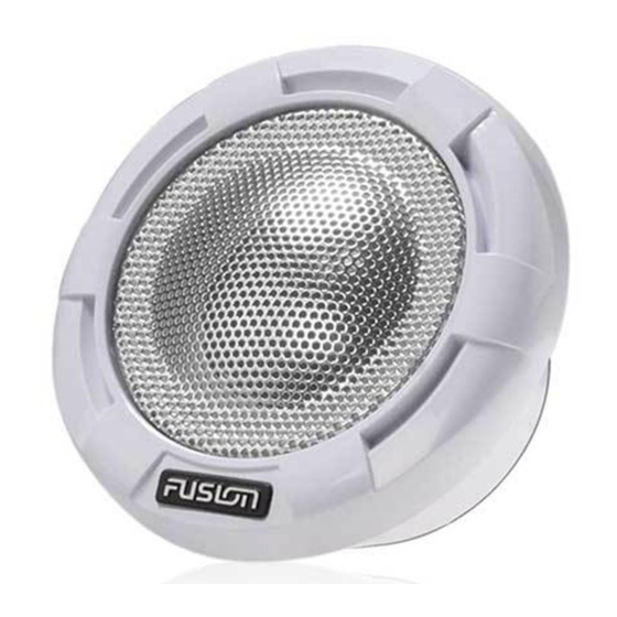 Fusion Tweeter SG-TW10 Instrucciones De Instalación