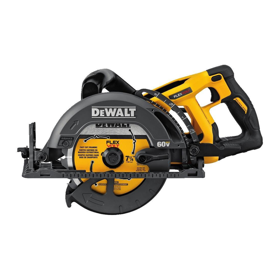 DeWalt DCS577 Manual De Instrucciones