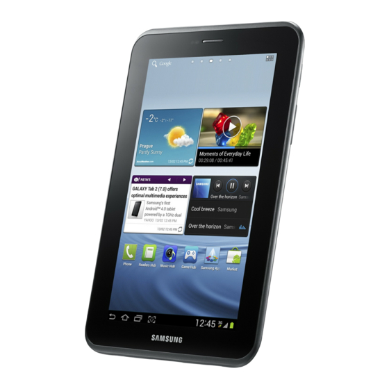 Samsung GT-P3100 Manual De Usuario