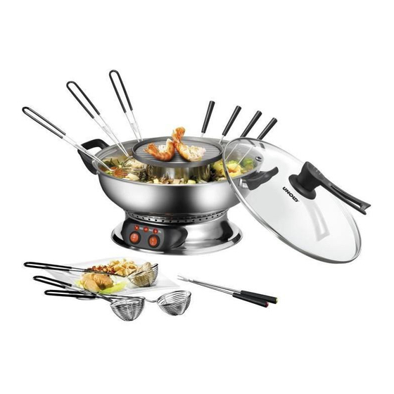 Unold ASIA FONDUE 48746 Instrucciones De Uso