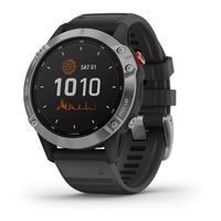 Garmin FENIX 6 SOLAR Manual Del Usuario